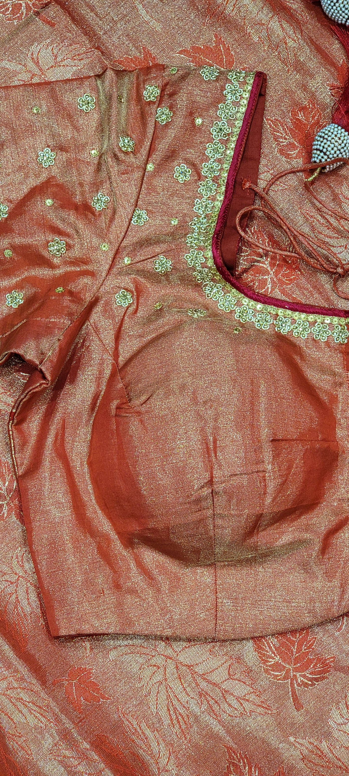 Kanchi Silk Saree w/ Blouse