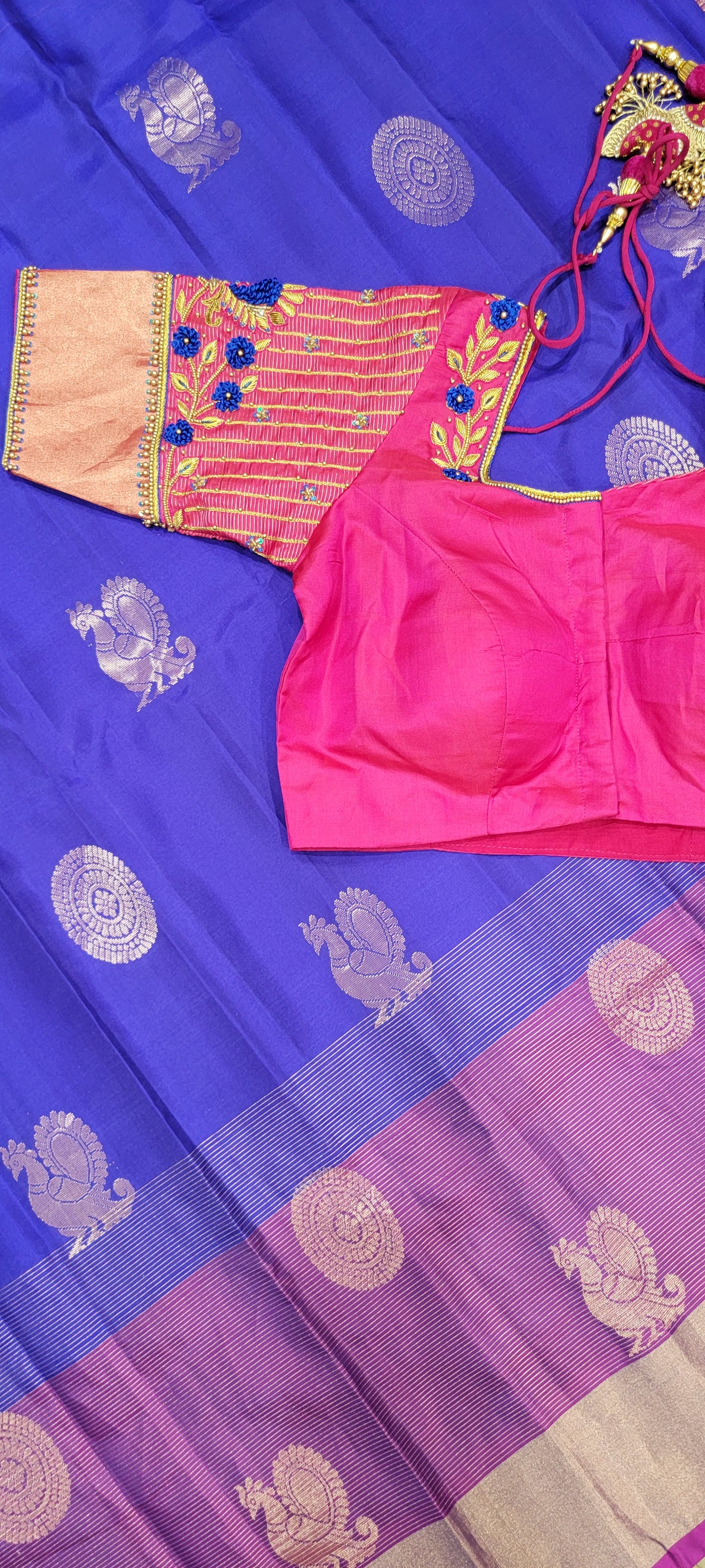 Kanchi Silk Saree w/ Blouse