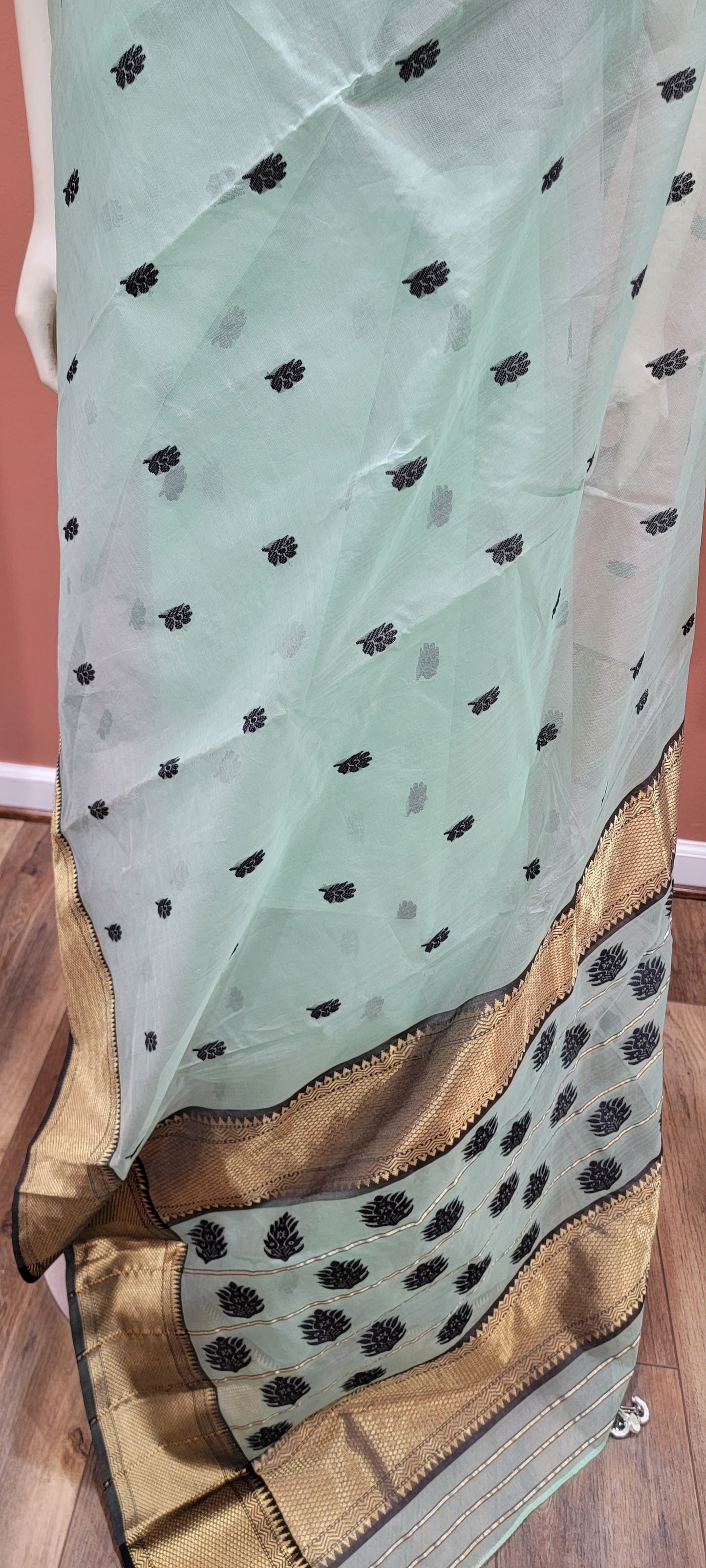 Katan Chanderi Silk Saree