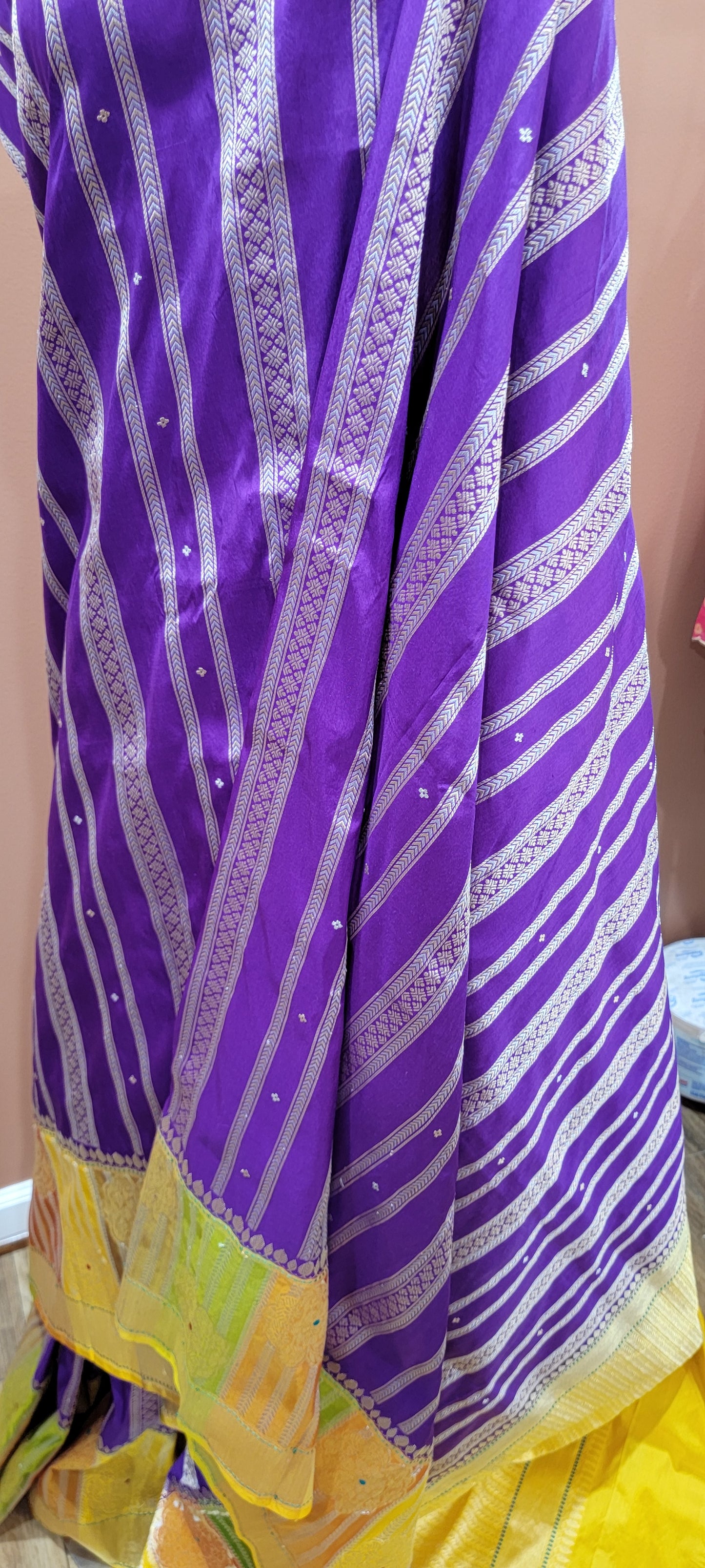 Banaras Katan with Rangkart Border saree.