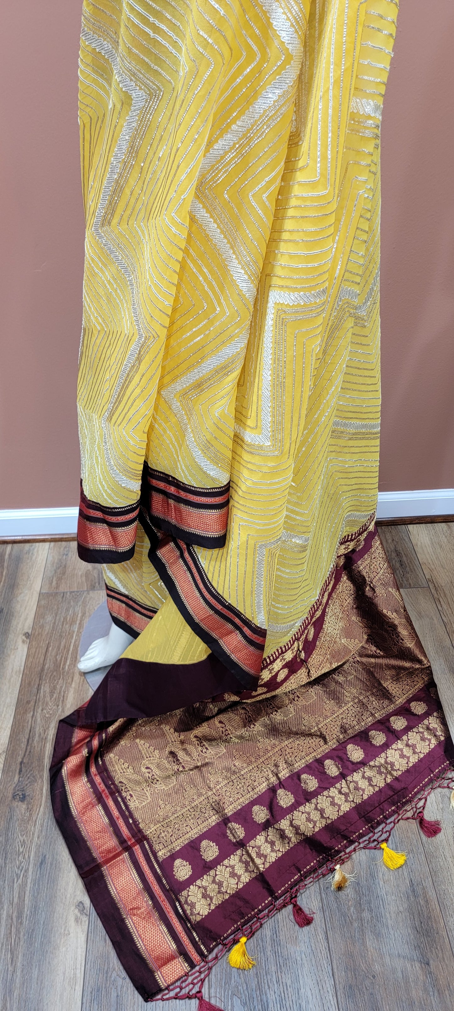 GottaPatti Fusion Silk Saree Collection