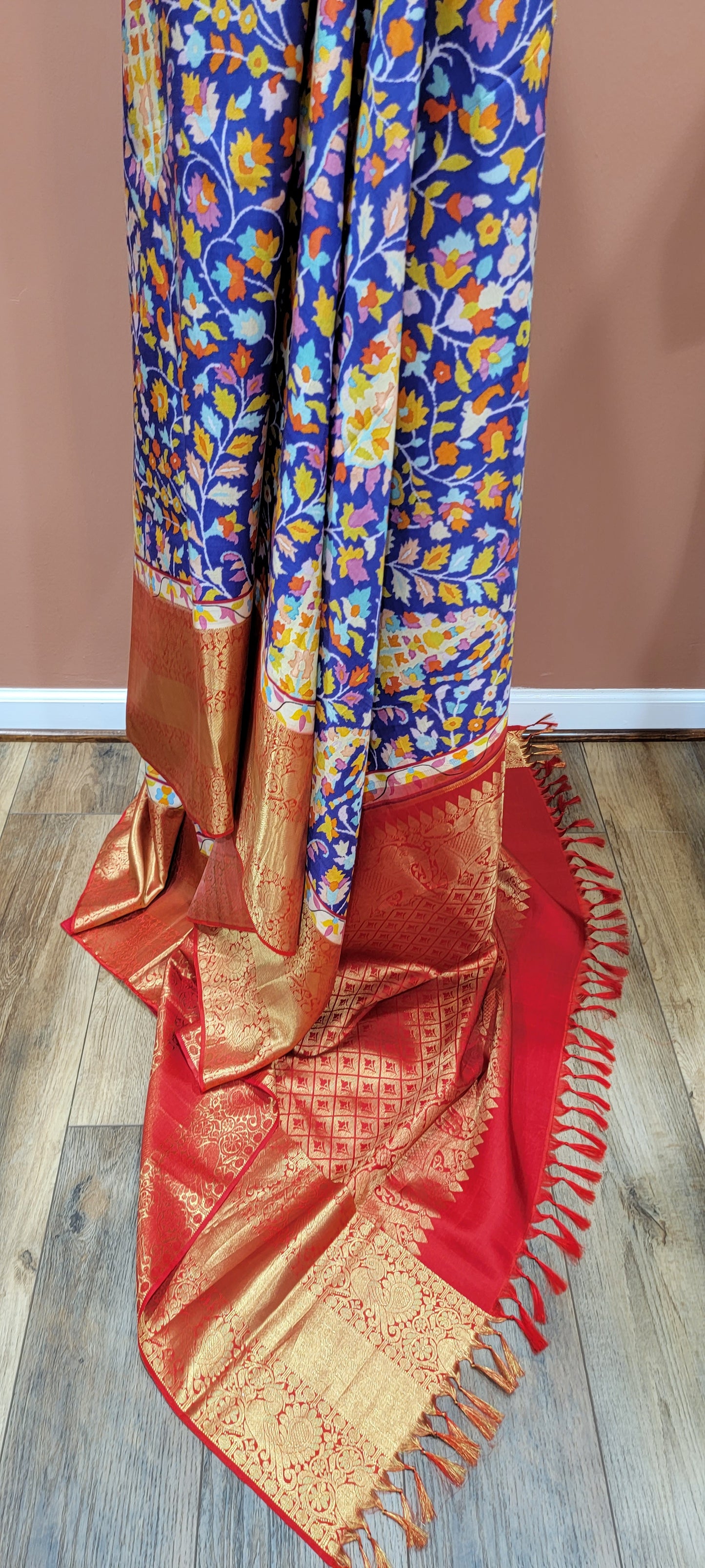 Kanchi Digital print Saree.