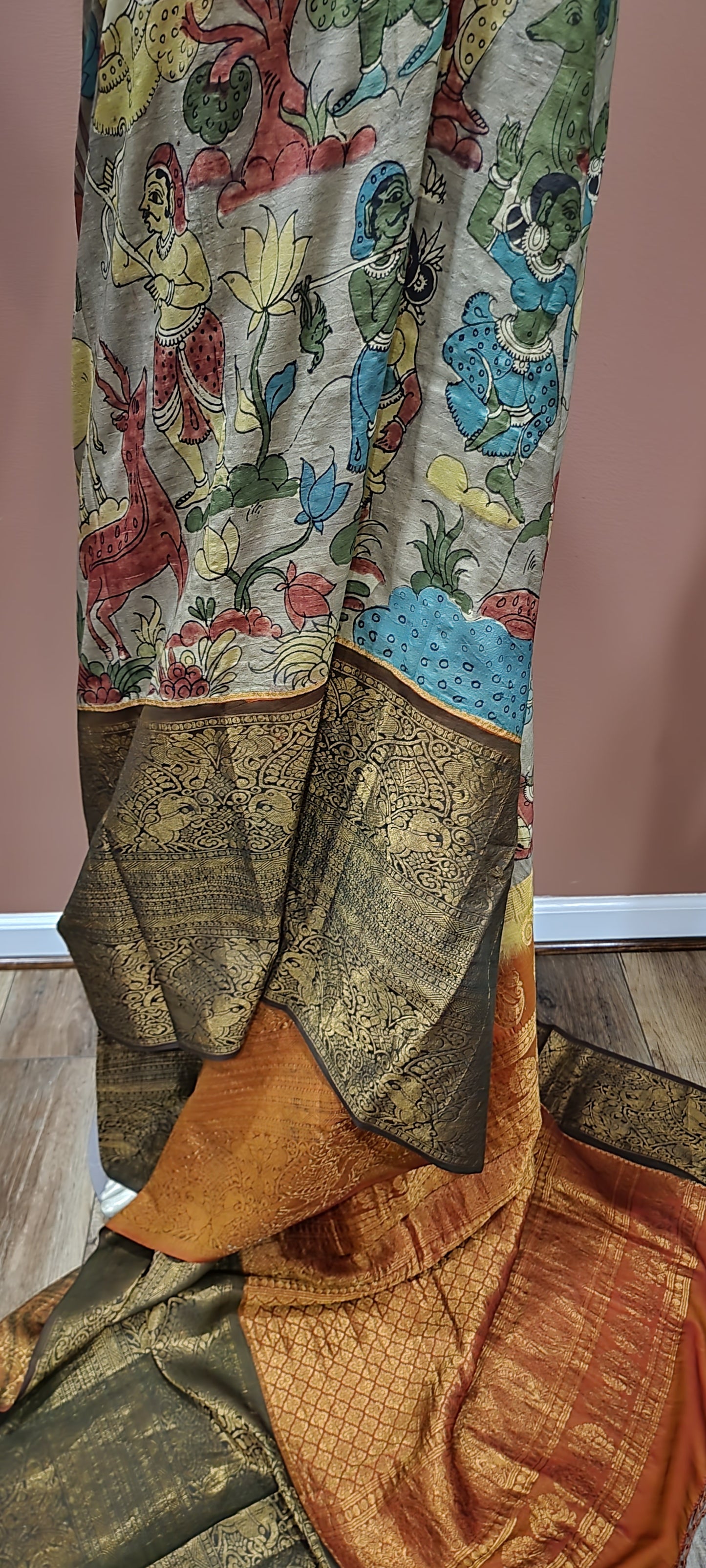 Kanchi Pen Kalamkari Saree Collection