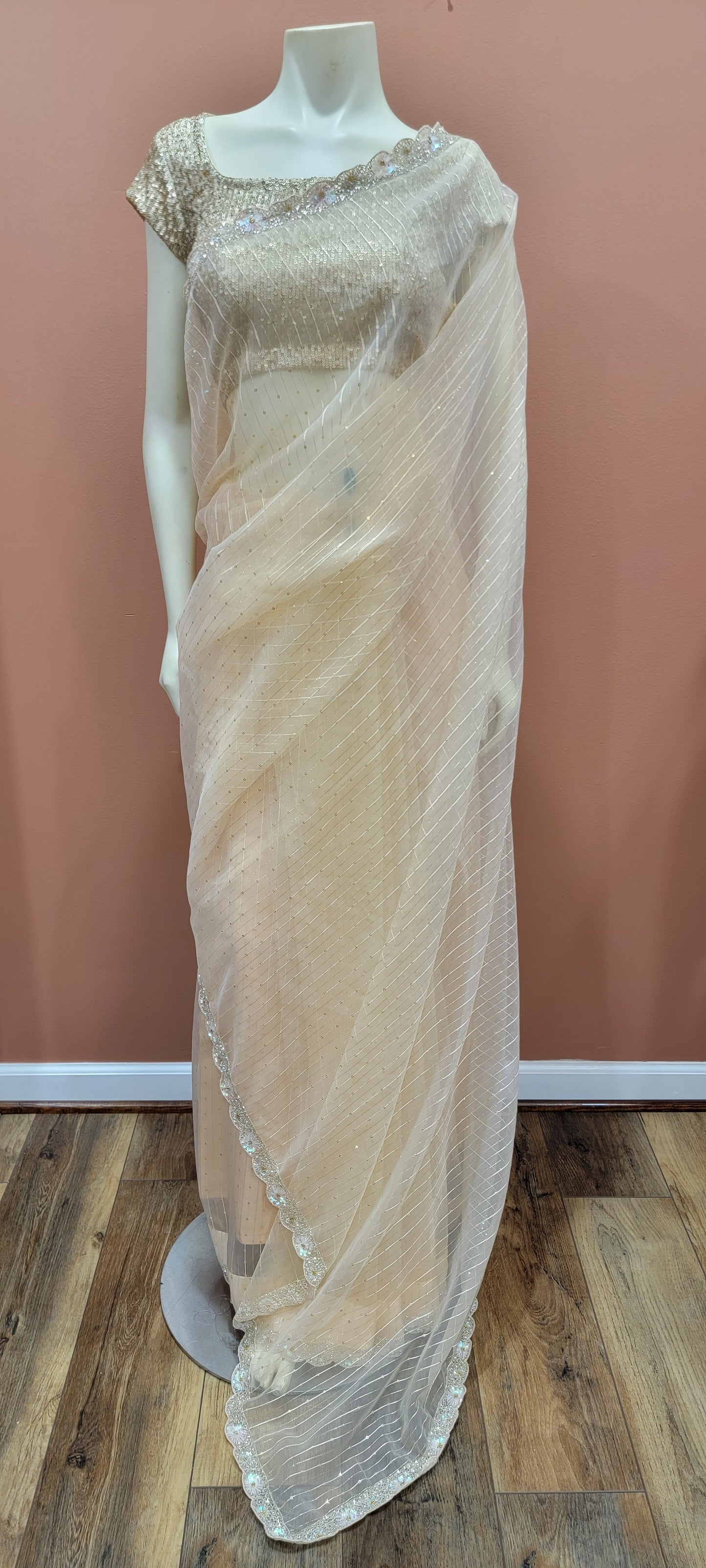 Organza Sequence Saree Collection w/ Sequence Blouse