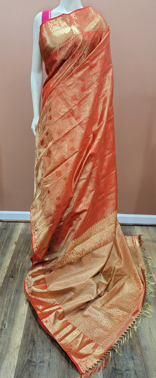 Kanchi Silk Saree w/ Blouse