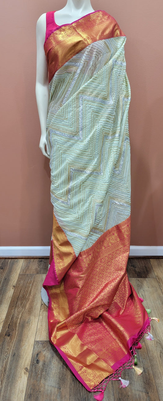 GottaPatti Fusion Silk Saree Collection