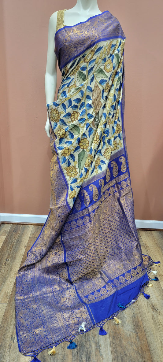 Kanchi Pen Kalamkari Saree Collection