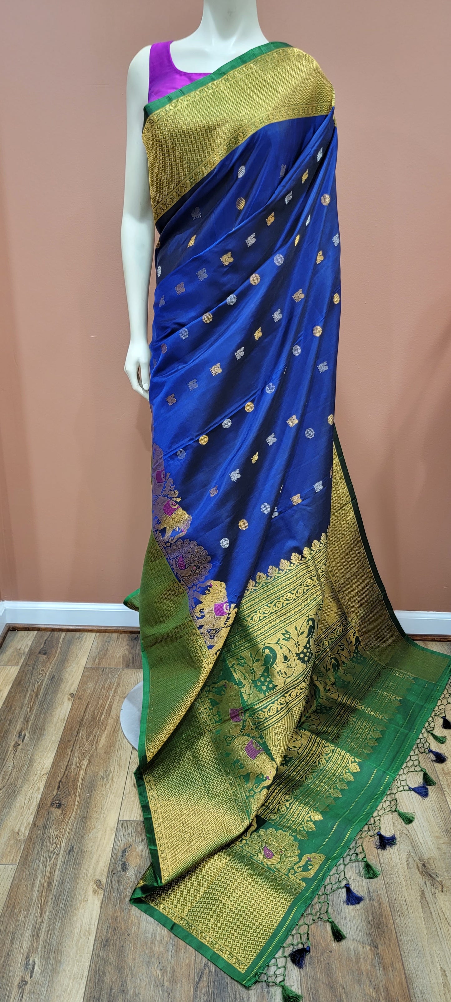 Gadwal Saree Collection W/ Custom Blouse